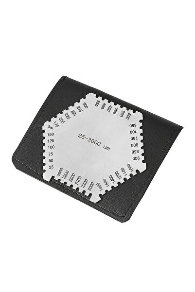 Choice black Comb Gauge Stainless Steel wet film Comb Wet Film Gauge High Pre...