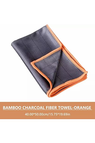 Choice قماش تنظيف زجاجي من الألياف الدقيقة والكربون من SEAMETAL، برتقالي اللو...