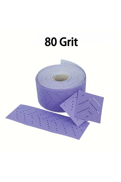 choice2 لفة واحدة من ورق الصنفرة 80 حبيبة، لفة واحدة من ورق الصنفرة الممزق يد...