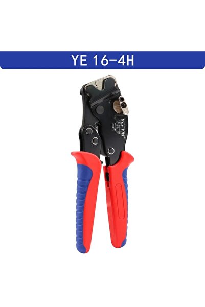 Choice أداة ضغط أطراف الأنبوب YE 16-4H 0.08-16 مم²/30-5AWG كماشة صغيرة بمقبض ضبط