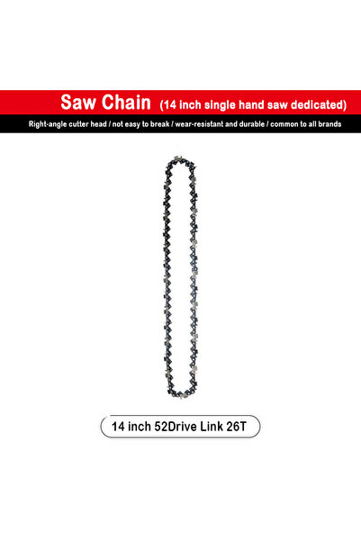 Choice1 14Inch 52DL 26T 4/6/8/10/12/16inch 1/4" .043" 28/37/45/48 ChainsawDL ...