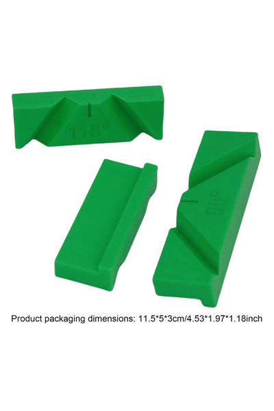 Choice 3 قطع من أدوات شحذ المثاقب بزوايا 90°/118°/135°، أداة تجليخ، أداة مساع...