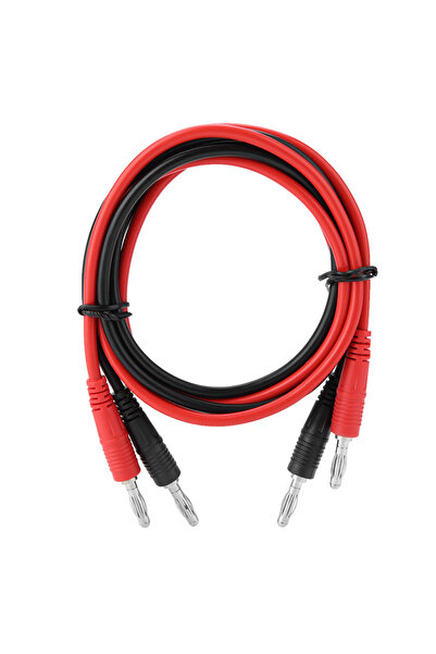 Choice كابل اختبار الموز YB00188 P1040 قطعتان من موصلات الموز المصنوعة من الس...