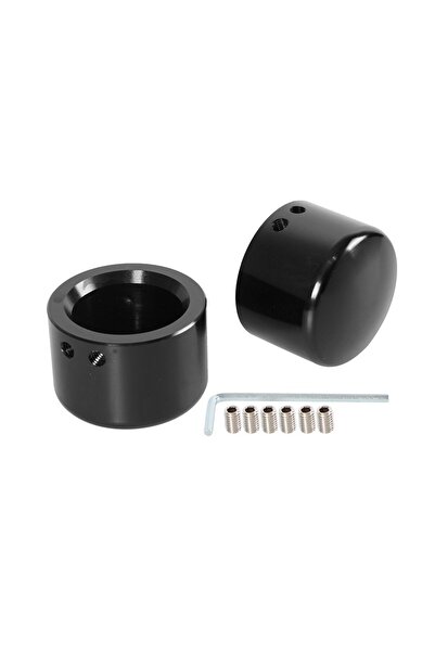 Choice1 غطاء صامولة المحور الأمامي القابل للتعديل للدراجات النارية باللون الأ...