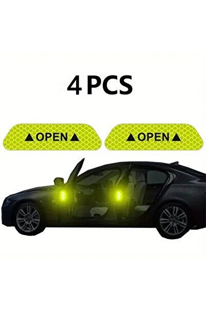Choice 4pcs 4pcs Car Door Reflective Safety Stickers for Night Visibility. Ea...