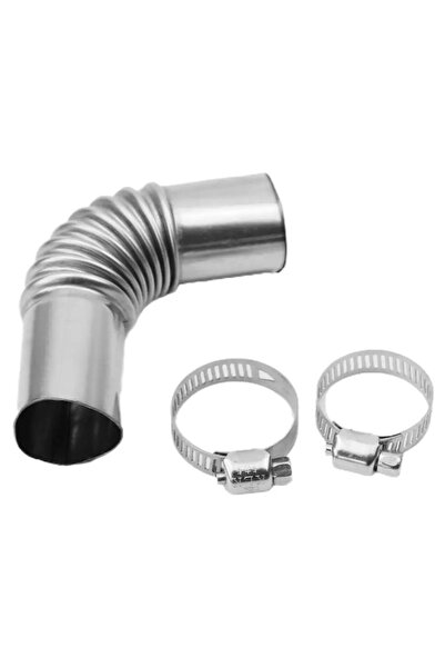 Choice وصلة أنبوب عادم سخان ديزل وقوف السيارات من نوع GRAY بقطر 24 مم مع مشبك...