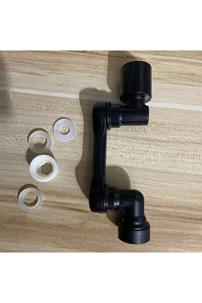 Choice رأس رش صنبور ثنائي الوضع 1080 أسود اللون، قابل للدوران 1080 درجة، ذو م...