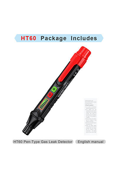 Choice كاشف تسرب الغاز HT60 HABOTEST HT59 HT60 HT61 كاشف الغاز القابل للاشتعا...