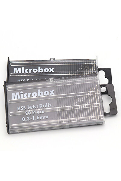 Choice1 2pcs 20Pcs/set 0.3mm-1.6mm Mini High Speed Steel Twist Drill Bit Set ...