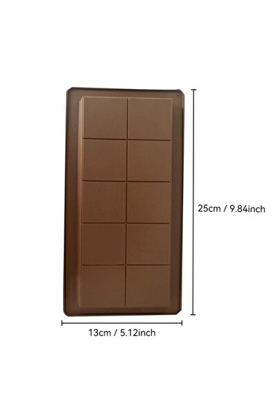 Choice 1pc Chocolate Bar Molds Silicone Break Apart Wax Melt Mould Easy Relea...