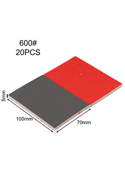 Choice 600 Grit 20Pcs Sanding Sponge Pad Set 400, 600, 800Grit Flexible Sandi...