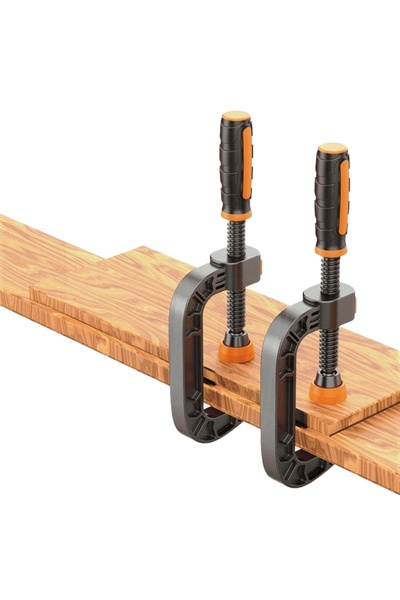 Choice 1PC Heavy Duty Spring Clamps Reinforced Durable Fixed Strong Clamping ...