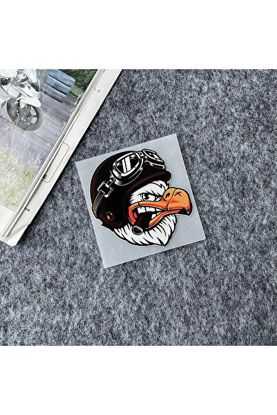 Choice ملصقات خوذة نسر يابانية (يمين-يسار) لتعديل السيارات والدراجات النارية ...