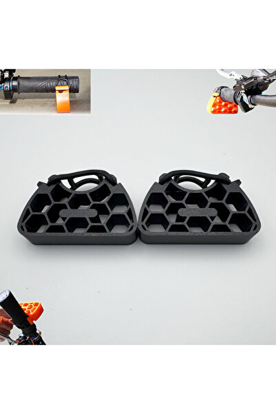 Choice3 حامل مقود دراجة متعدد الوظائف أسود اللون، قطعتان (زوج واحد)، لصيانة د...