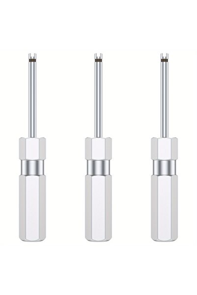 Choice1 3pcs Tire Valve Stem Core Remover Tool 3Pcs Set Screwdriver for Car B...