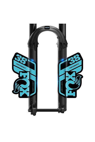 Choice a set 2021 fox 38 performance front fork sticker mountain bike front f...