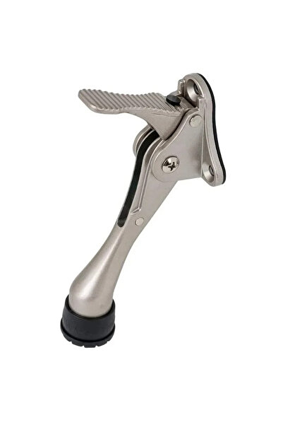Choice Silver Door Stopper Heavy Duty Mute Zinc Alloy Door Stops with Non-Sli...