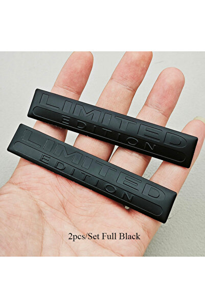 Choice ملصق شعار LTD أسود بالكامل، قطعتان، مصنوع من الألومنيوم، إصدار محدود، ...