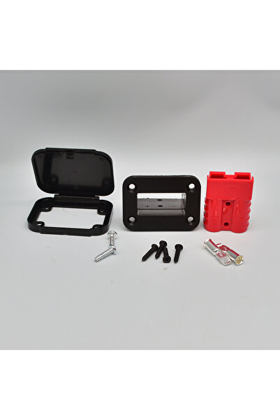 Choice قطعة واحدة حمراء، قطعة واحدة موصل كابل 50 أمبير، قابس لموصل أندرسون، ح...