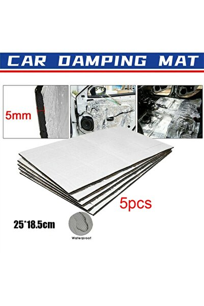 Choice3 5 مم - 5 قطع (5/10 ألواح) عازل للصوت والحرارة للسيارات والشاحنات الصغيرة