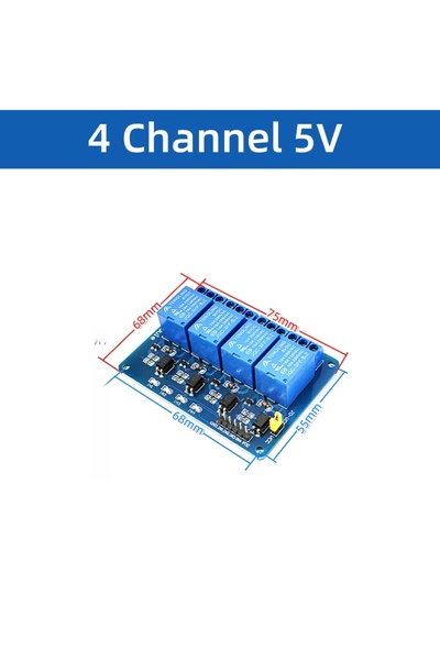 Choice7 1pcs 4 Channel 5V 1 4 6 8 Channel 5V12V24V Relay Module with Optouple...