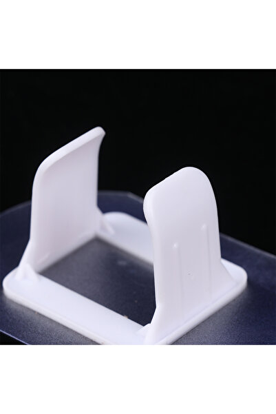 Choice حامل أنبوب تصريف غسالة بيضاء، ذاتي اللصق، لا يحتاج إلى ثقب، مناسب لغسا...