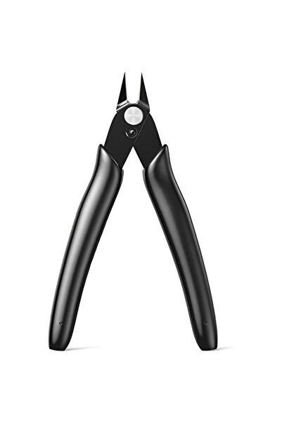 choice2 كماشة قطرية سوداء - قطعة واحدة، كماشة من الفولاذ الكربوني، قاطعة أسلا...