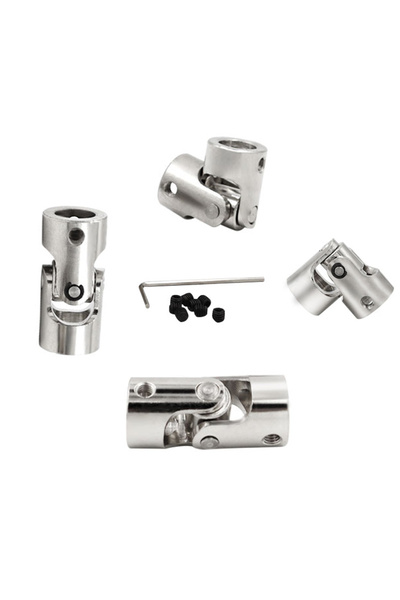Choice3 4mm-4mm Boat Car Shaft Coupler Motor Connector Metal Universal Coupli...