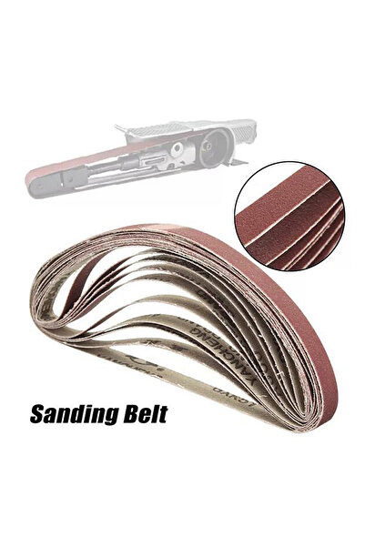 Choice 120 10 pcs/set 330*10mm 40-400 Grits Abrasive Sanding Belts Sander Gri...