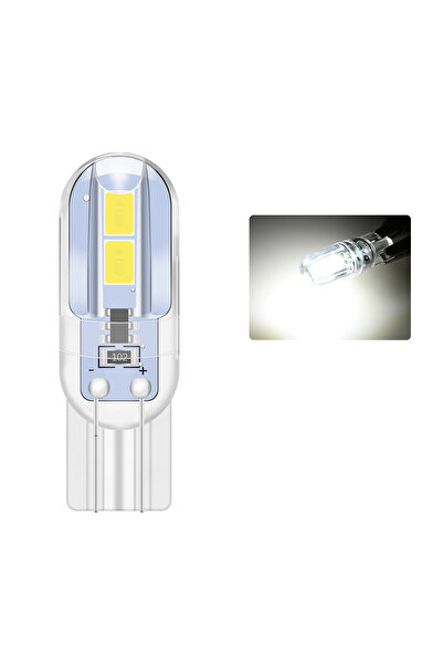 Choice مصابيح LED بيضاء عادية، 10 قطع، T10 W5W 5W5 194 168، مصابيح جانبية للس...