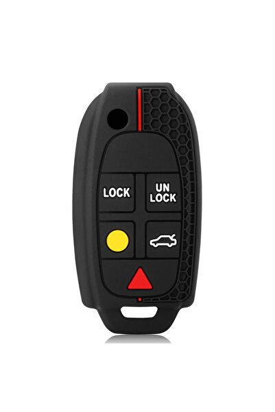 Choice black Silicone Car Key Case Cover For Volvo S60 S80 XC70 XC90 V70