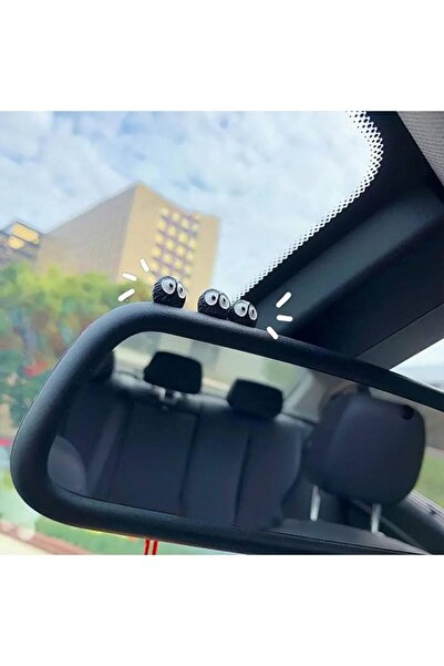 Choice 10PCS Black 10PC Cute Soot Sprites - Car Rearview Mirror Accessories f...