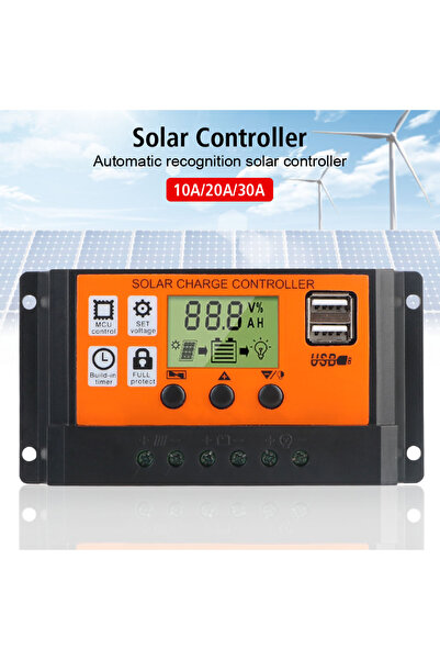 Choice 80A Colorful Screen Built-in Timer LCD Display Accessory 10A 30A 100A ...