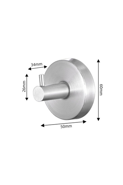 Choice خطافات شفط فضية من الفولاذ المقاوم للصدأ، لا تحتاج إلى ثقب، خطافات شفط...