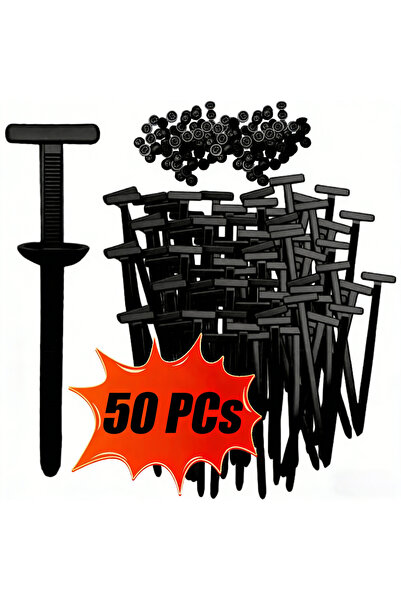 Choice DUTRIEUX 50 قطعة رباط كابل نايلون عالمي شديد التحمل ذاتي القفل مع مشبك...