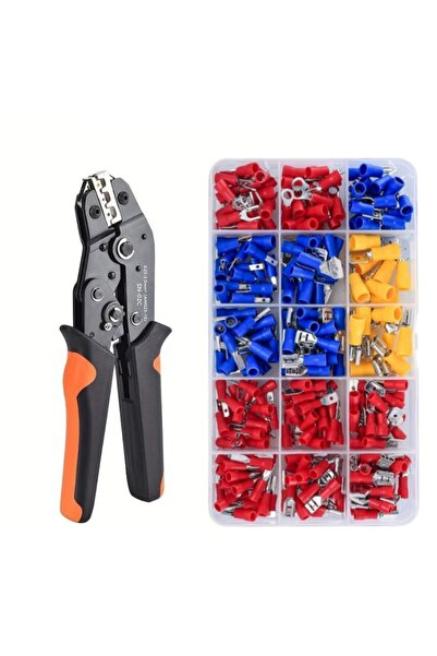 choice2 مجموعة واحدة من 280 قطعة من موصلات الأسلاك، كماشة SN-02C، طرف معزول، ...