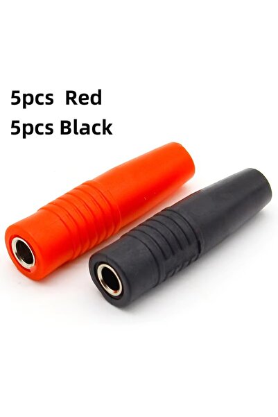 Choice 10pcs 10Pcs 4mm Brass Banana Female Insulated Jack Plug Wire Solder Co...