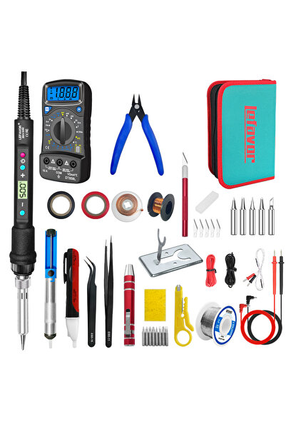 Choice طقم لحام مكواة لحام رقمية 80 واط، قابس أوروبي 220 فولت، طراز 936H SET2...