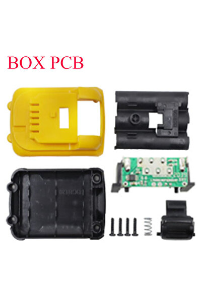 Choice علبة بلاستيكية لبطارية DCB120BOXPCB 3 X 18650 DCB120 مع لوحة دوائر شحن...