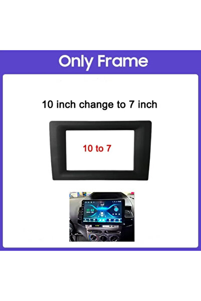 Choice واجهة راديو السيارة من 10.1 بوصة إلى 7 بوصات، وإطار من 9/10 بوصات، ووا...