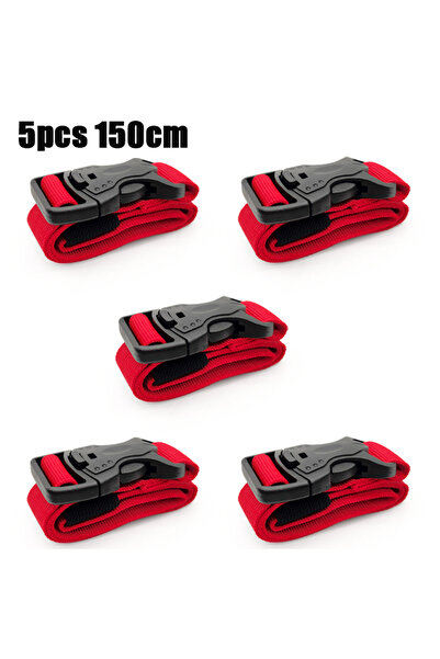 Choice 5pcs 150cm 5/10PCS PPortable Cargo Tie Down Luggage Belt Strap Quick R...