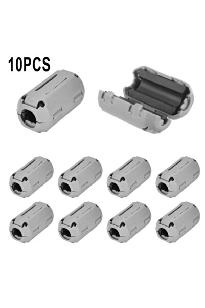 Choice grey 10 Pièces TDK 5mm Ferrite Core Noise Suppressor Ring Cable Clip R...