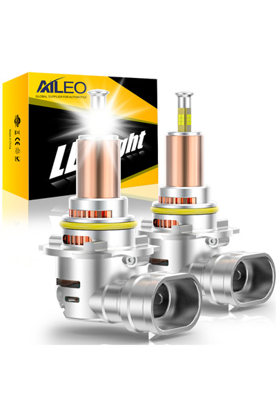 Choice4 مصباحان LED ثلاثي الأبعاد للسيارة، 6000 كلفن، 9006 HB4، قطعتان، 300 و...