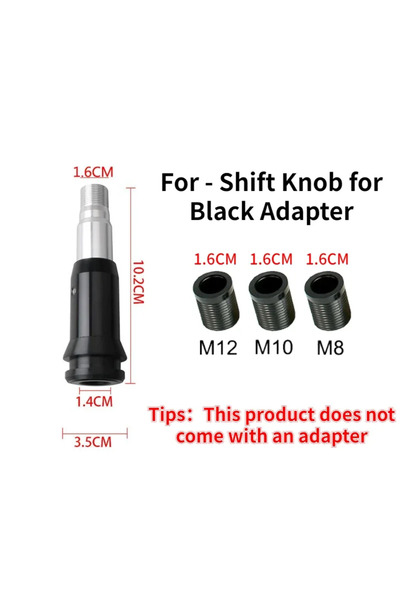Choice1 محول رأس ناقل الحركة العالمي الكبير باللون الأسود مناسب لتحويل ناقل ا...