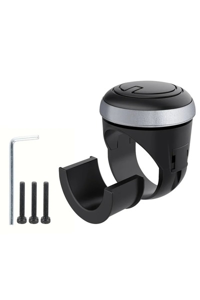 Choice قطعة واحدة متينة من معزز عجلة قيادة السيارة، توفر الجهد في تدوير المقب...