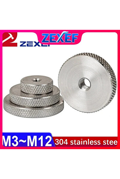 Choice5 مجموعة صواميل مُسننة من الفولاذ المقاوم للصدأ 304، مقاس M5 × 20 × 5 (...