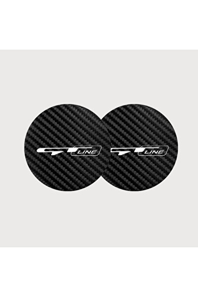 Choice قطعتان من قواعد أكواب الماء الجلدية الداخلية للسيارة من طراز GT Line، ...