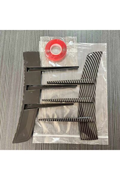 Choice ملصق تزيين رفرف السيارة من يونيفرسال موتورز بلون الكربون، مقاوم للخدش ...