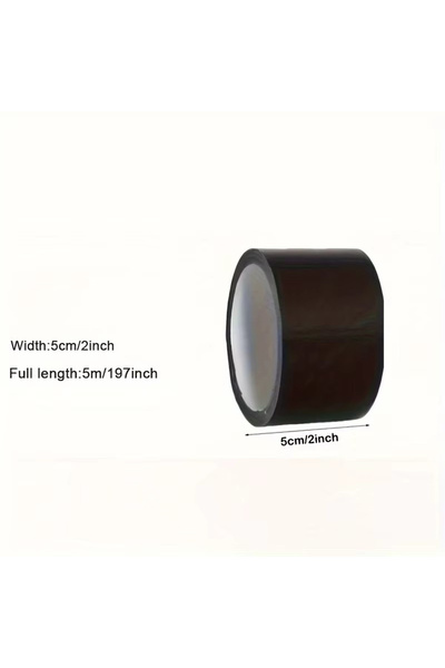 Choice لفة واحدة من شريط إصلاح قماشي أسود عالي اللصق للدراجات البخارية الكهرب...