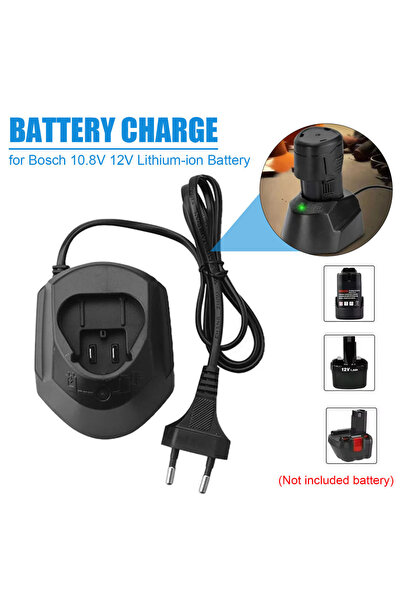 Choice EU Plug Battery Charger For Bosch 10.8V 12V BAT411 BAT412 TSR1080 GSR1...